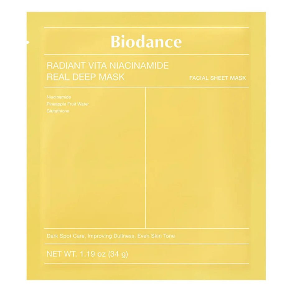 Radiant Vita Niacinamide Real Deep Mask 34g - Image 2