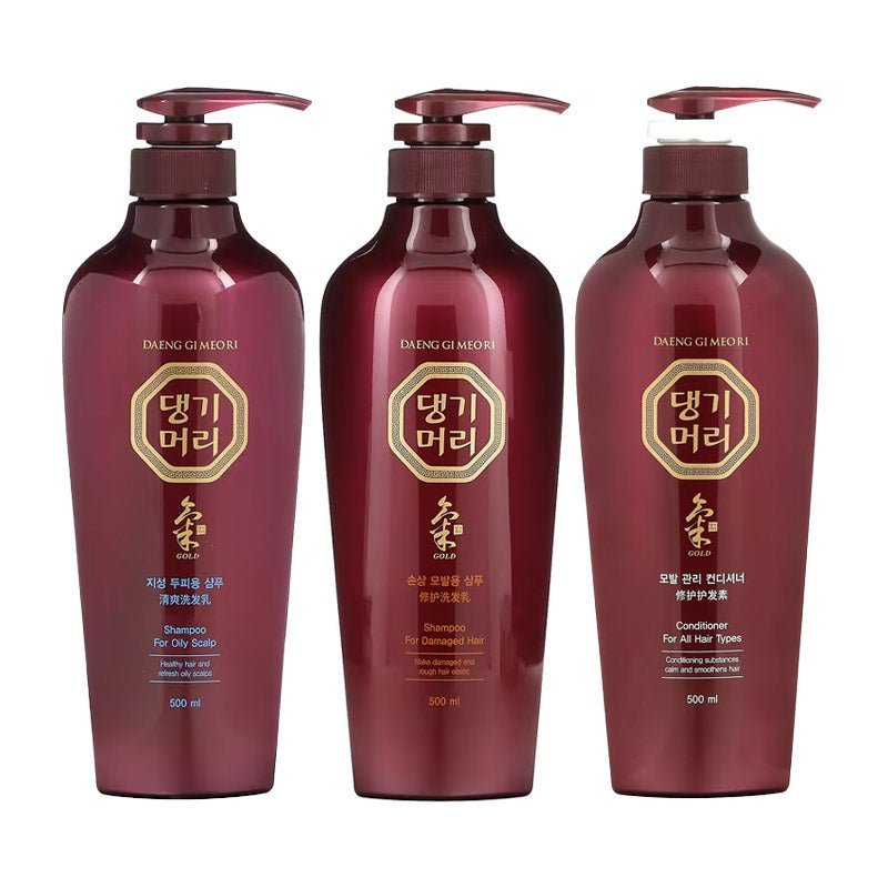 Shampoo For Damaged Hair or Oily Scalp & Conditioner 500ml