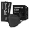 Essential KF94 Mask Black 1 Mask (Large Size)