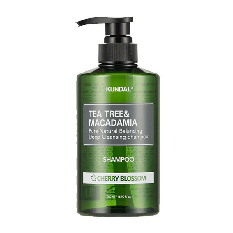 Tea Tree & Macadamia Pure Natural Balancing Deep Cleansing Shampoo 500ml - Image 2