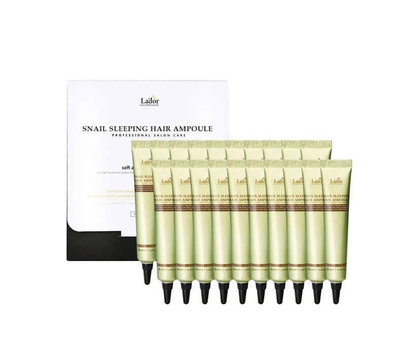 Snail Sleeping Hair Ampoule Pack 20ml - Image 2