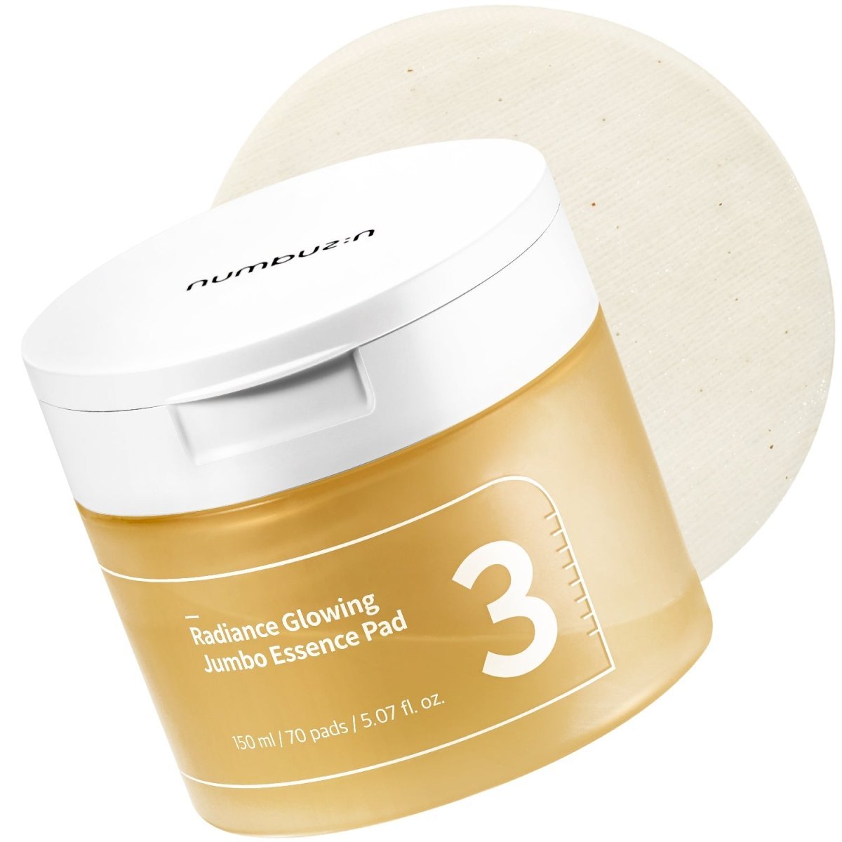 No.3 Radiance Glowing Jumbo Essence Pad 150ml (70 Pads)