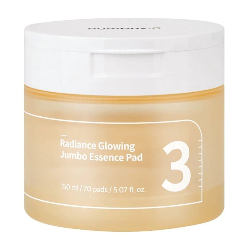 No.3 Radiance Glowing Jumbo Essence Pad 150ml (70 Pads) (Flawed Packaging)