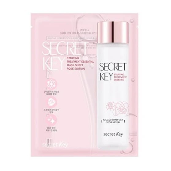 Starting Treatment Essential Mask Sheet Rose Edition 30g 1 Sheet (EXP 23/03/2025)